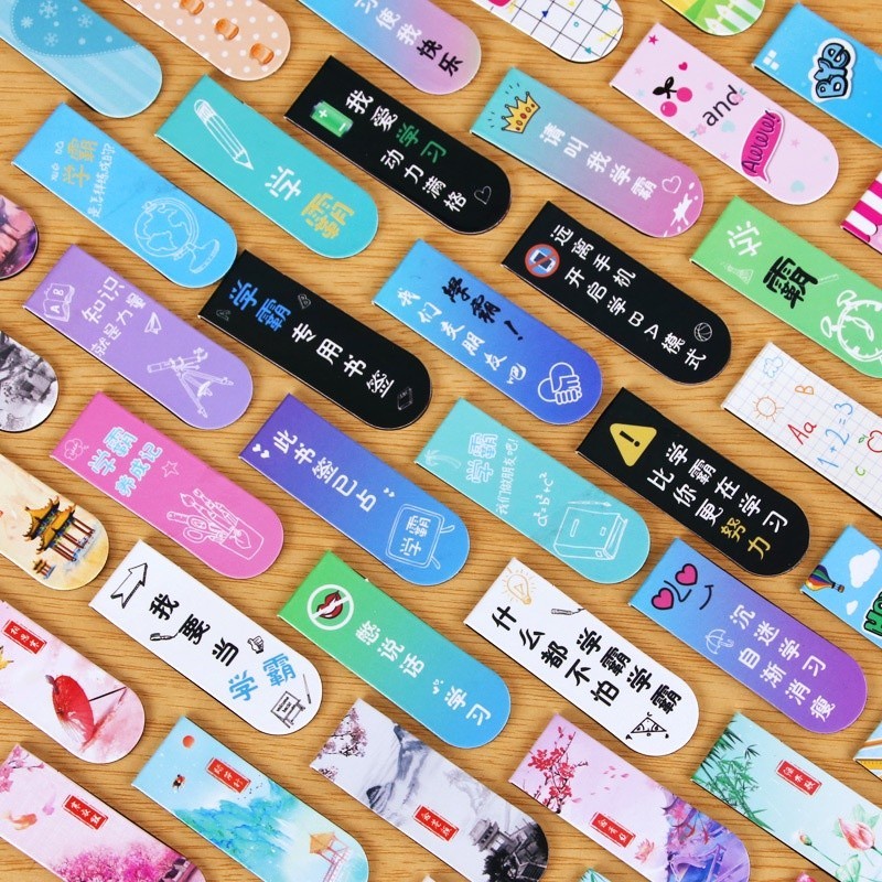 

Pembatas Buku Motif Cartoon Penanda Buku Magnet Bookmark 719