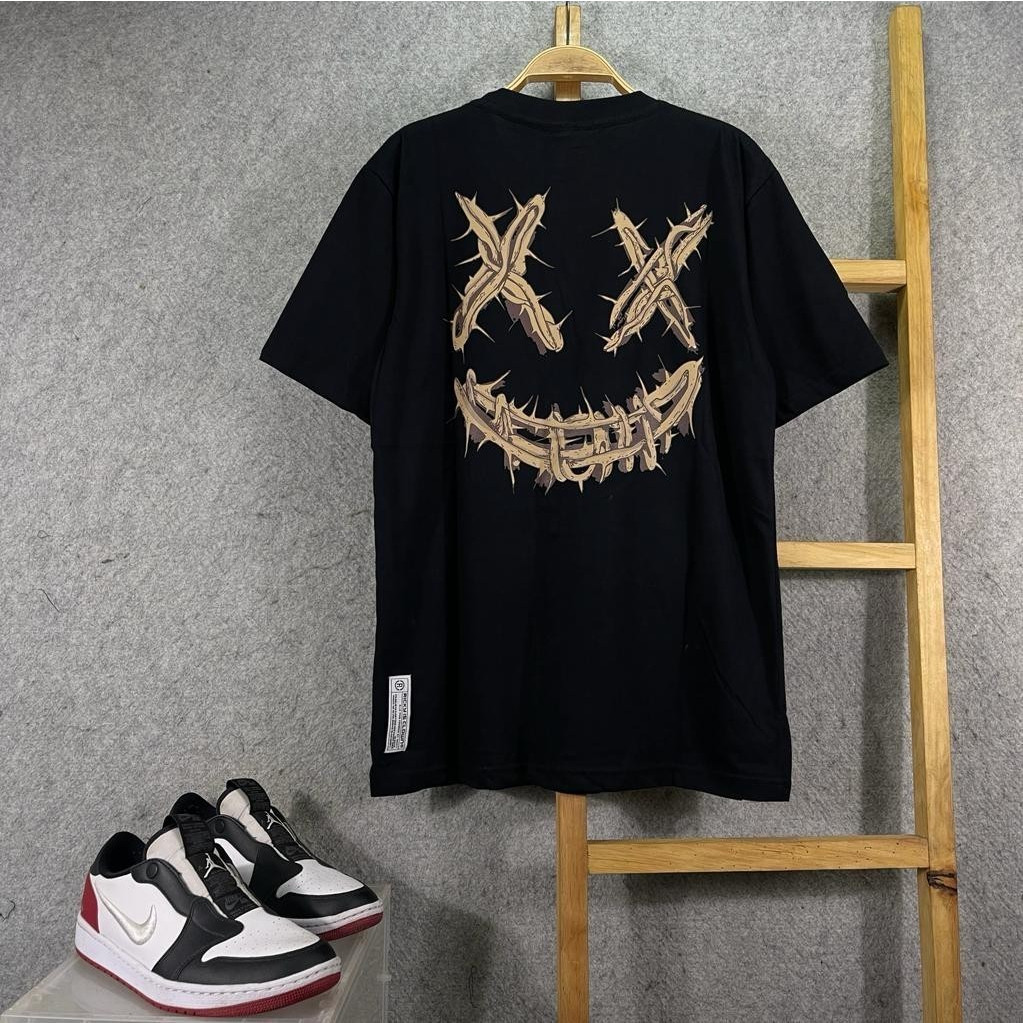 KAOS TSHIRT RICKY IS CLOWN BROWN BLACK