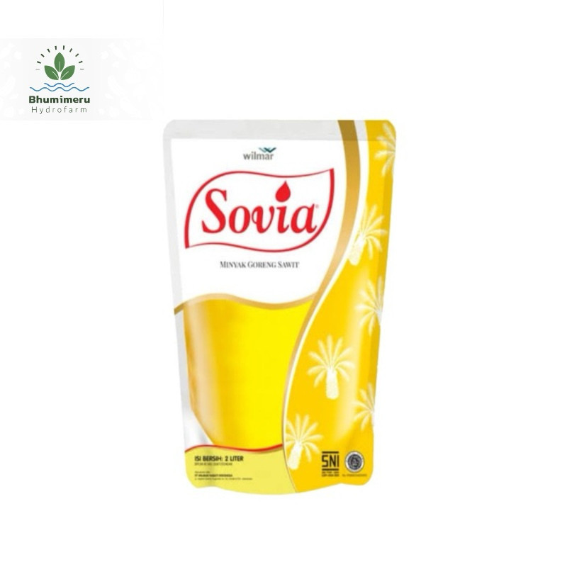 

Sovia Minyak Goreng kemasan pouch isi ulang 2 liter
