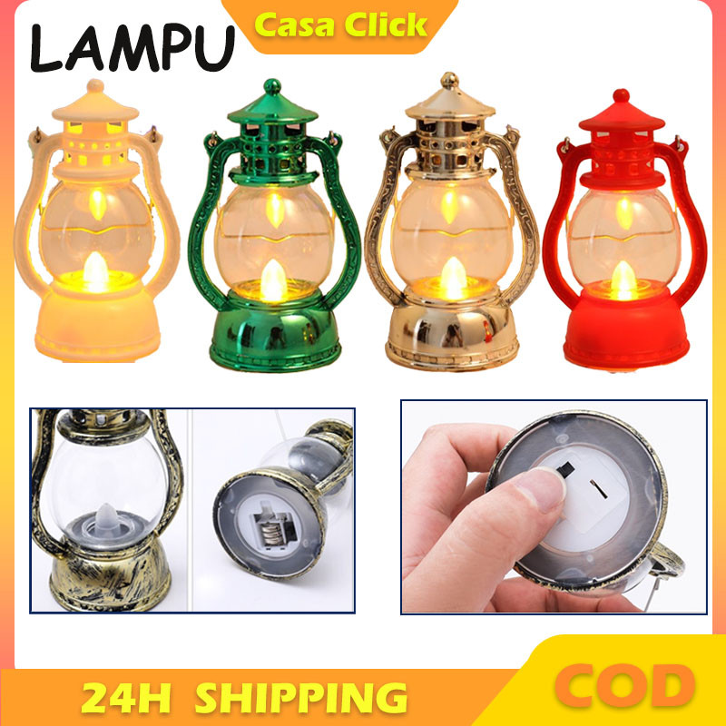 Lampu Lentera Ramadhan Dekorasi Lentera Mini Souvenir Lampu Lentera Besar LED Dekorasi