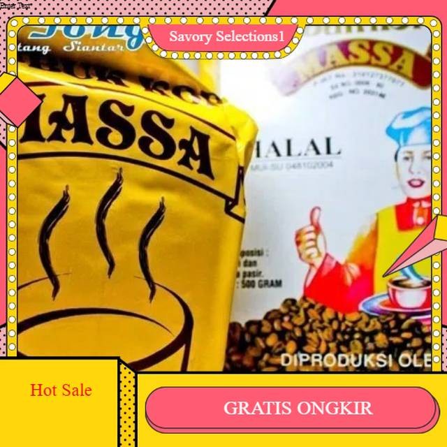 

【SAVORY】DISKON!! Bubuk kopi massa koktong 500 gr