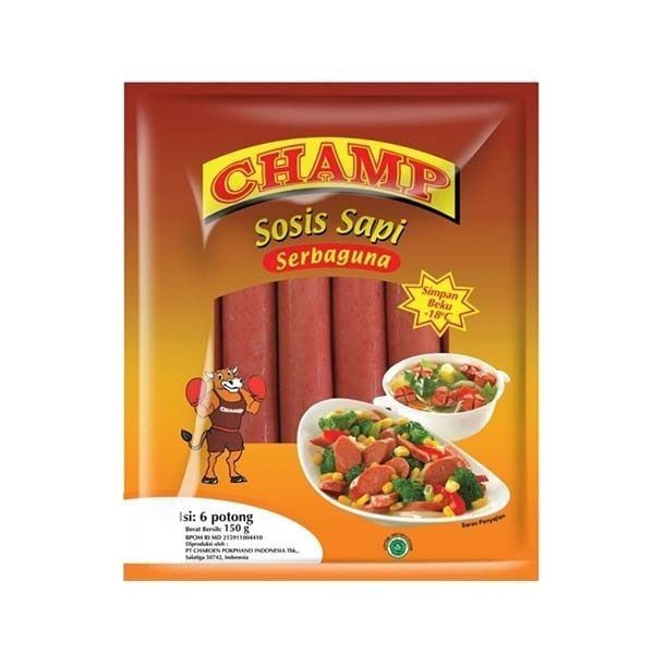 

NEW ITEM CHAMP SOSIS SAPI 150g