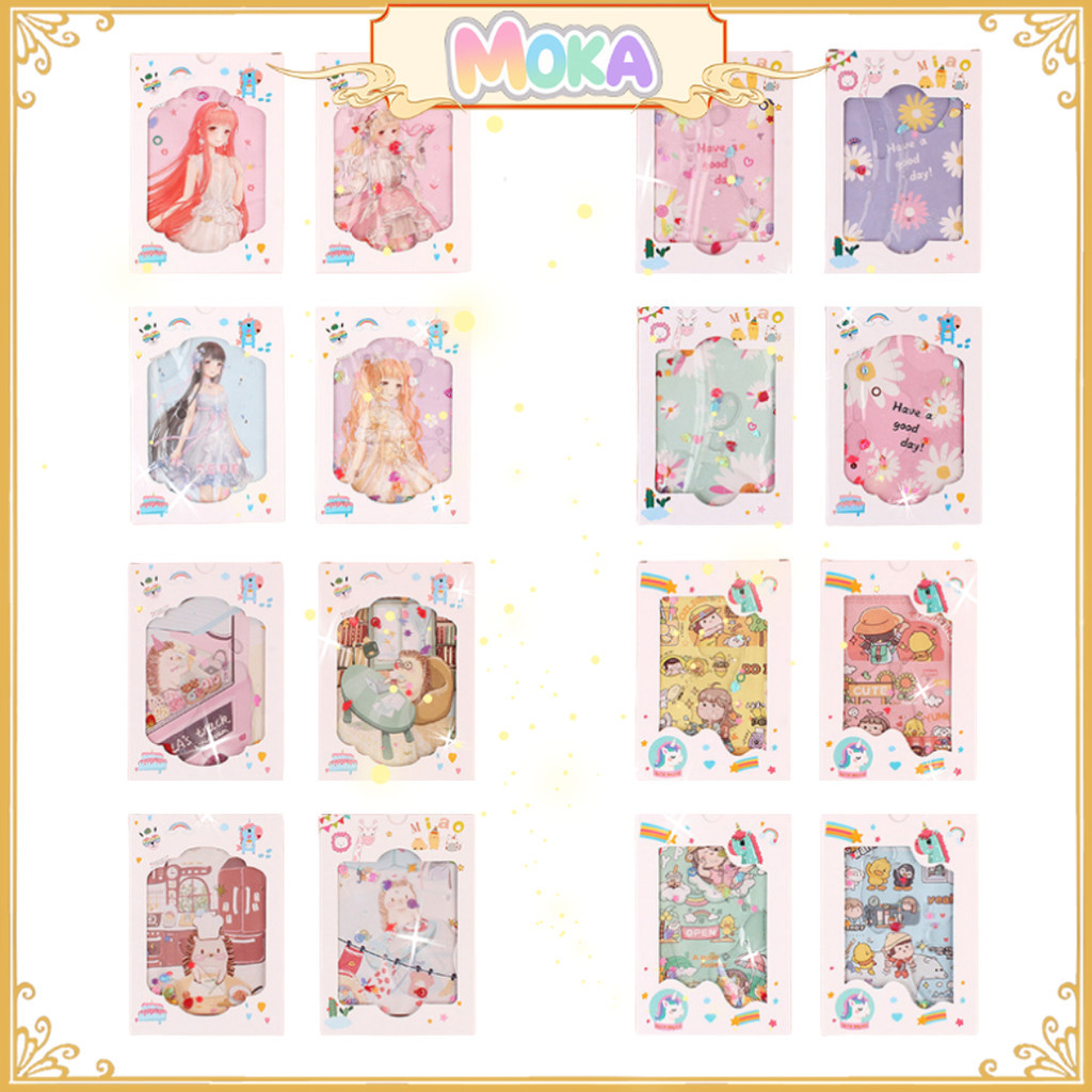 

MOKA Buku Catatan Glitter Motif Kartun / Notebook Glitter Motif Kartun MKA37