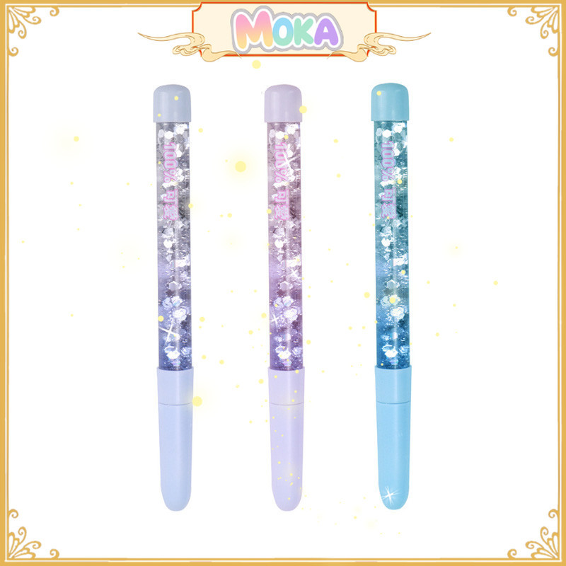 

MOKA Pulpen Gel Glitter Lucu Imut / Bolpen Gel Karakter MKP138