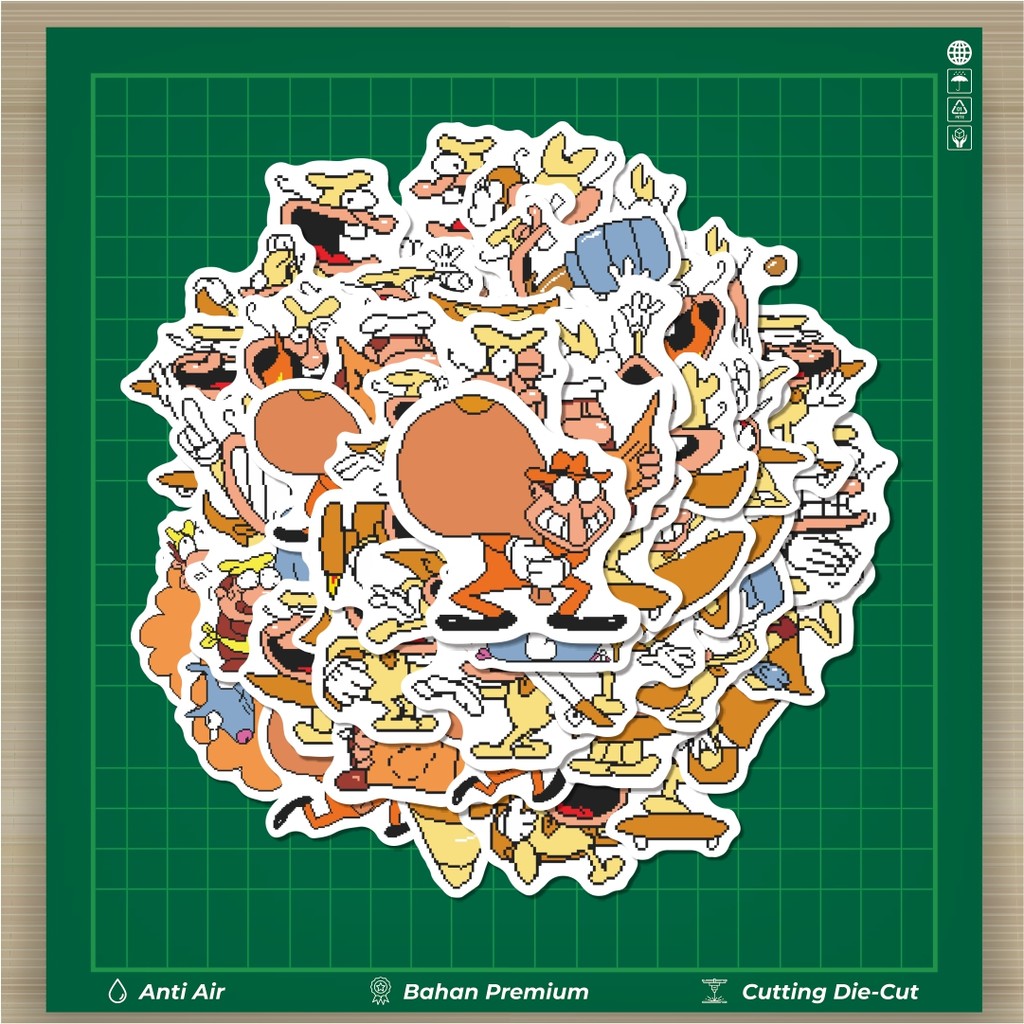 

HOT 50 PCS STIKER Stiker Pizza Tower V5 Stiker Fashion Cars Decal Dingin Kartu Album Custom Vinyl Anti Air- Sticker Aesthetic Buku Journal Koper Casing HP Tablet Laptop Helm Motor Botol Minum