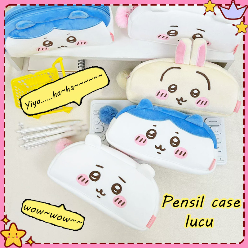 

KHARISMA Pensil Case Lucu Stationary Tempat Pensil Bulu Soft Cute Besar Kapacity Pensil Case Lucu