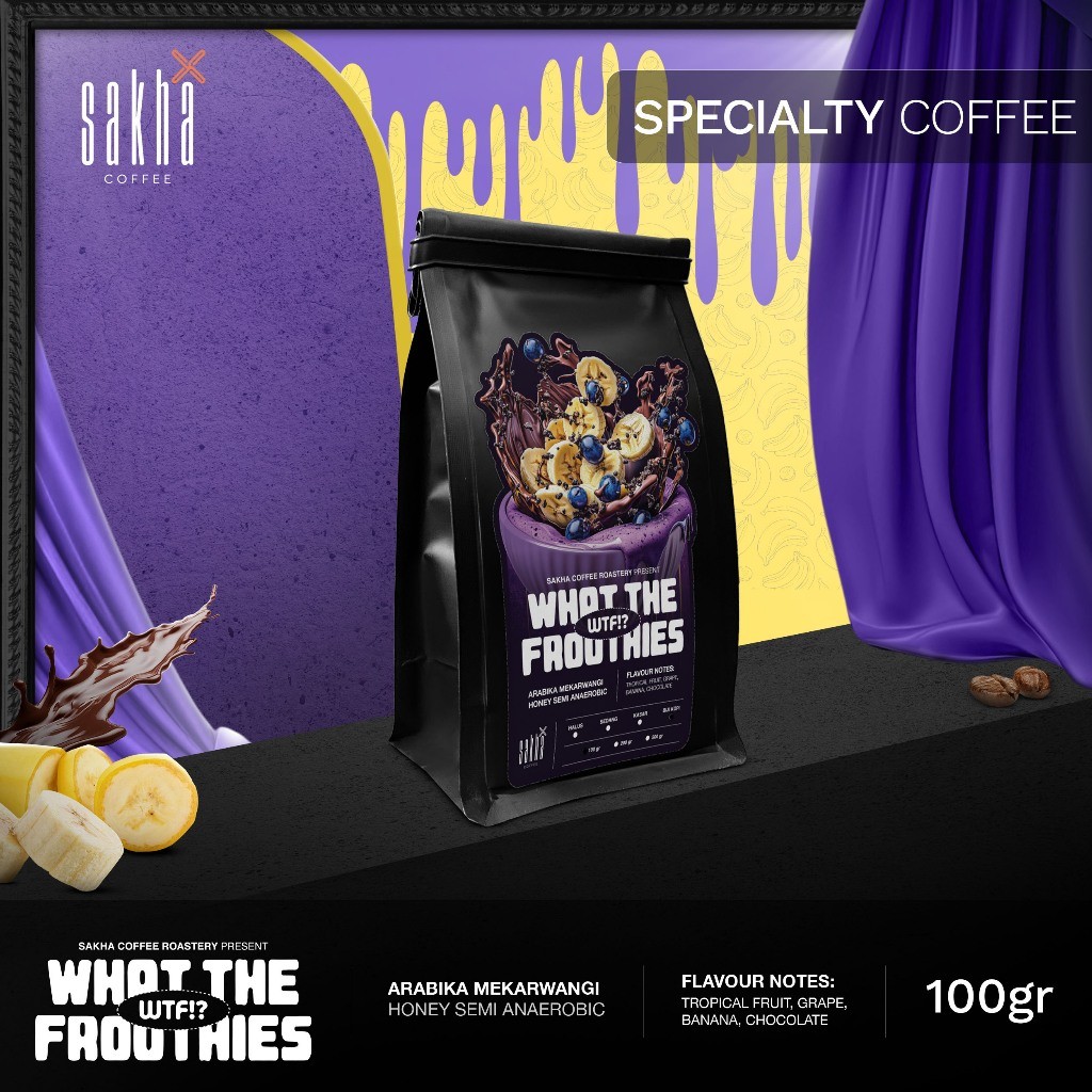 

JAMIN MURAH !!!Biji Kopi Arabika WHAT THE FROOTHIES Specialty Coffee Beans Arabica Coffe(BISA LANGSUNG ORDER)