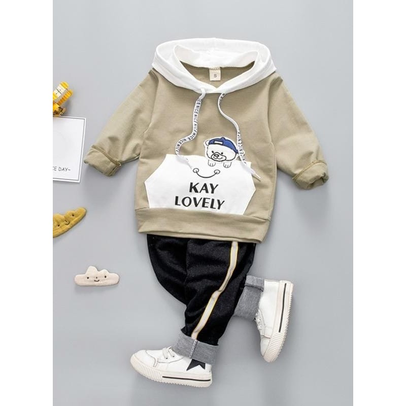 ✨LARIS✨ -baju anak cowok keren 1-6 thn setelan anak laki² baju anak laki - hodie KEY, 5-6 THN