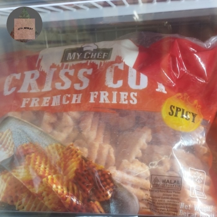 

my chef french fries criss cut spicy 1kg
