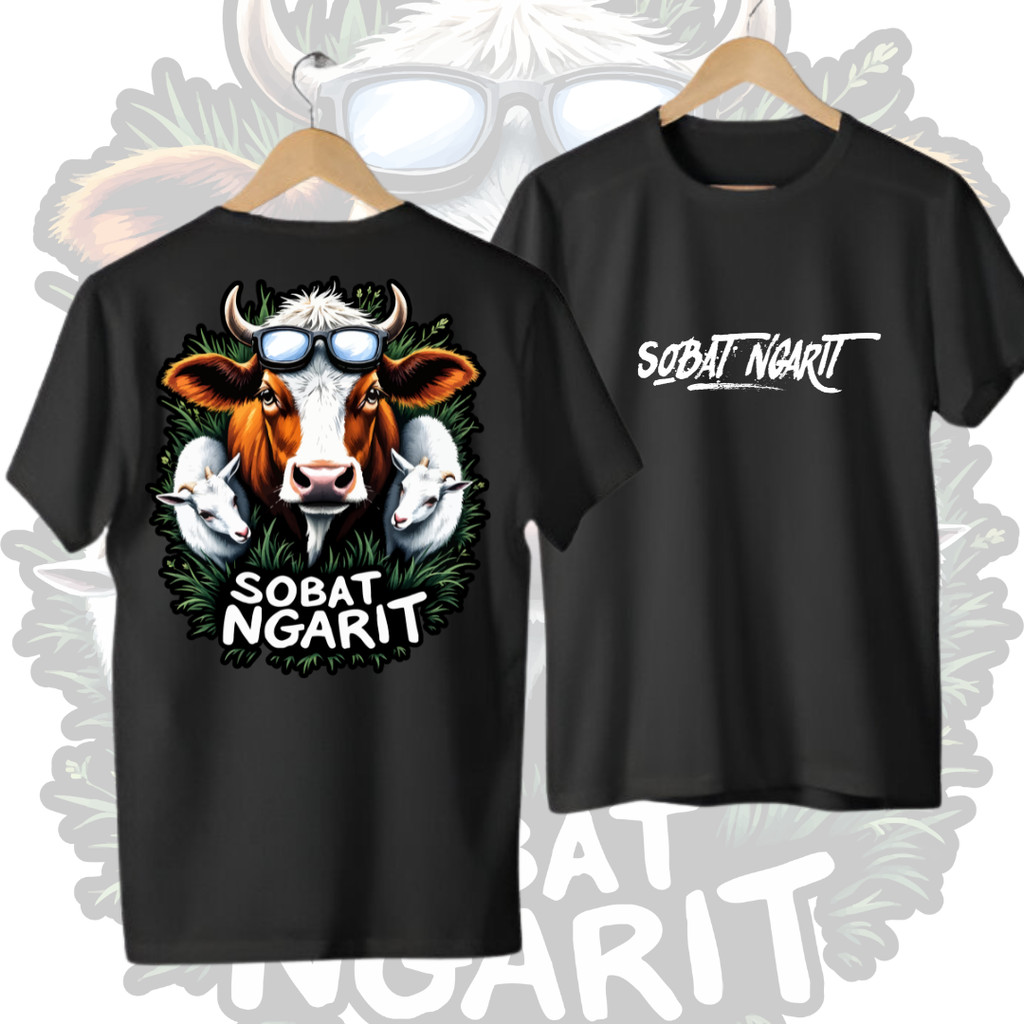 KAOS SOBAT NGARIT SAPI KAMBING (A)