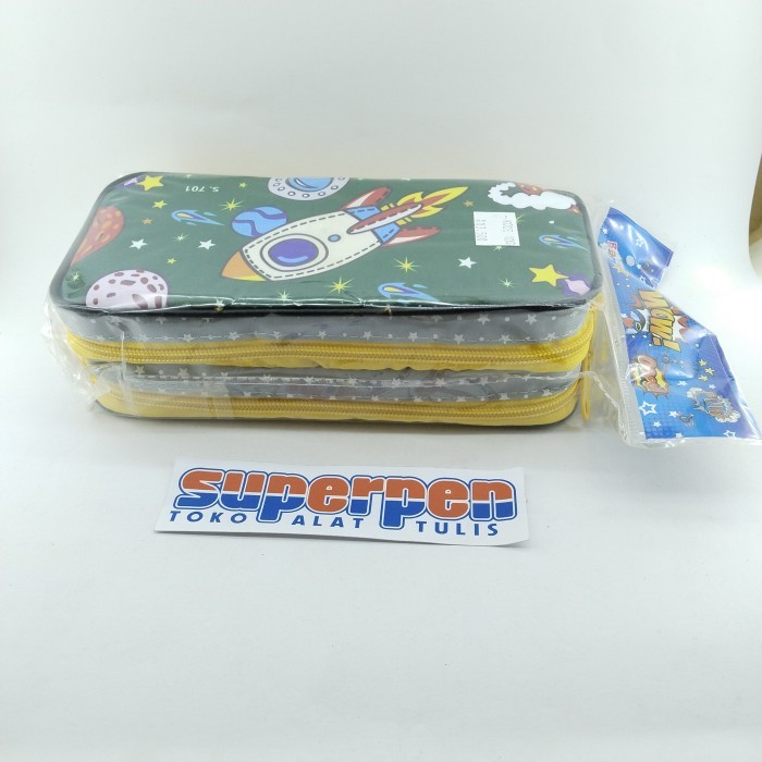 

Dosgrip Kain Double Rit / Tempat Pensil