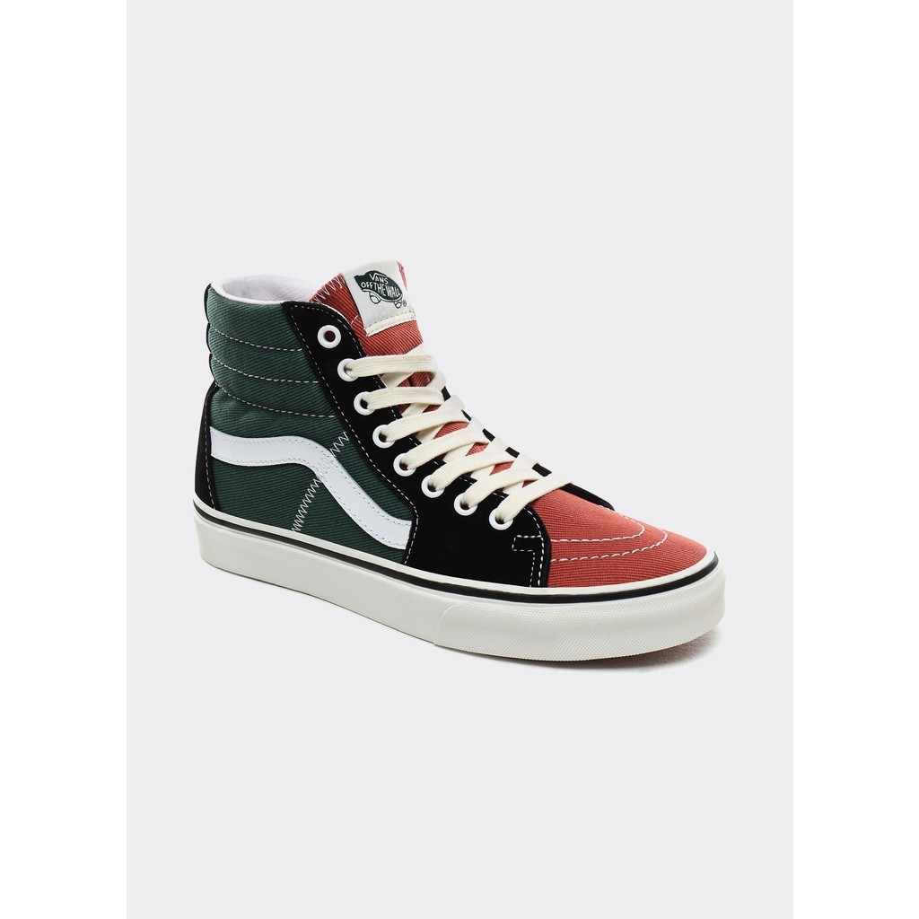 Sepatu VANS ORIGINAL - Ua Sk8-Hi Varsity Multi/Blanc