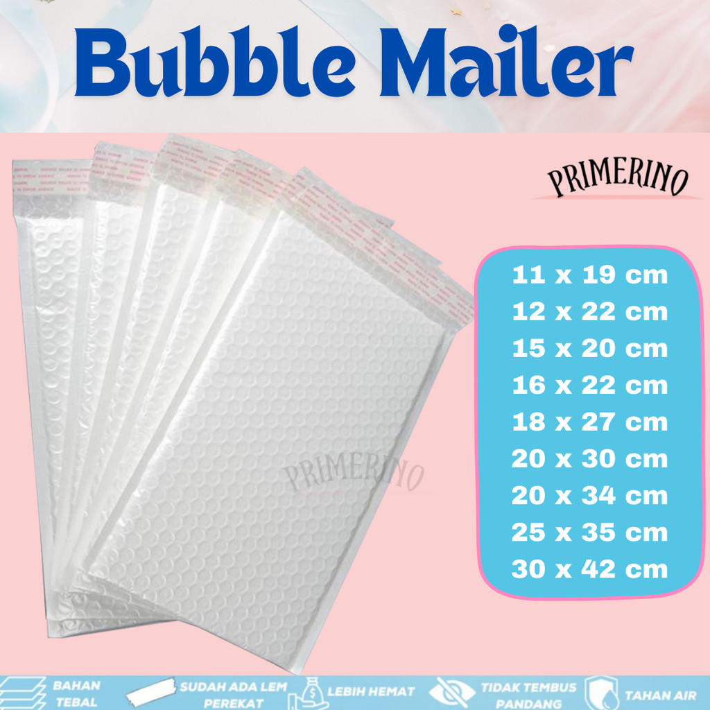 Bubble Mailer / Amplop Bubble Mailer / Security Bag Mailer Solid / Polymailer Bubble