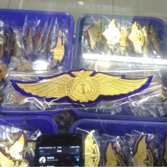 Mark wings stip pelayaran terbaru - Mika biru