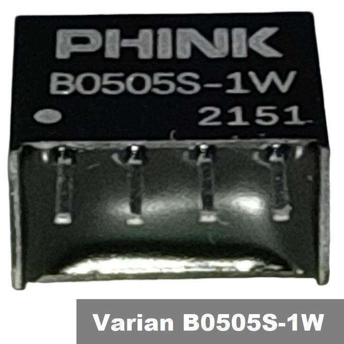 B0505S DC-DC ISOLATED 5V TO 5V 1W for reduce noise, make dual supply - B0505S-1W by Blezzy store