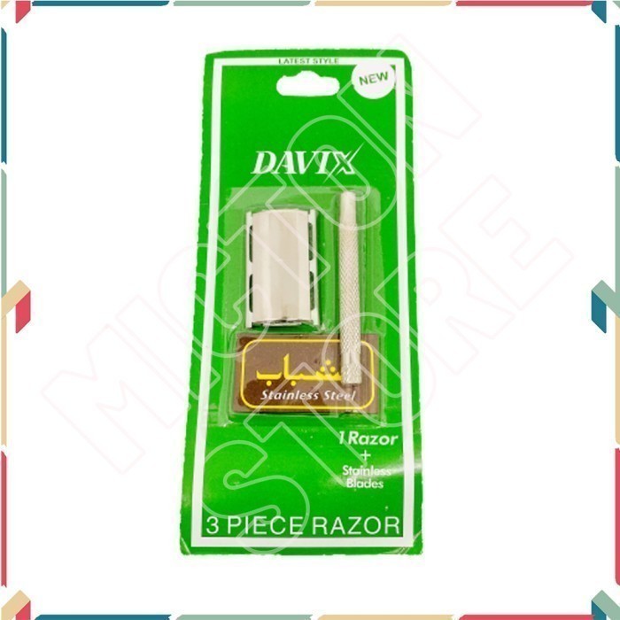 TOPTON Alat Cukur Kumis Cukuran Jenggot Jadul Stainless Original PX