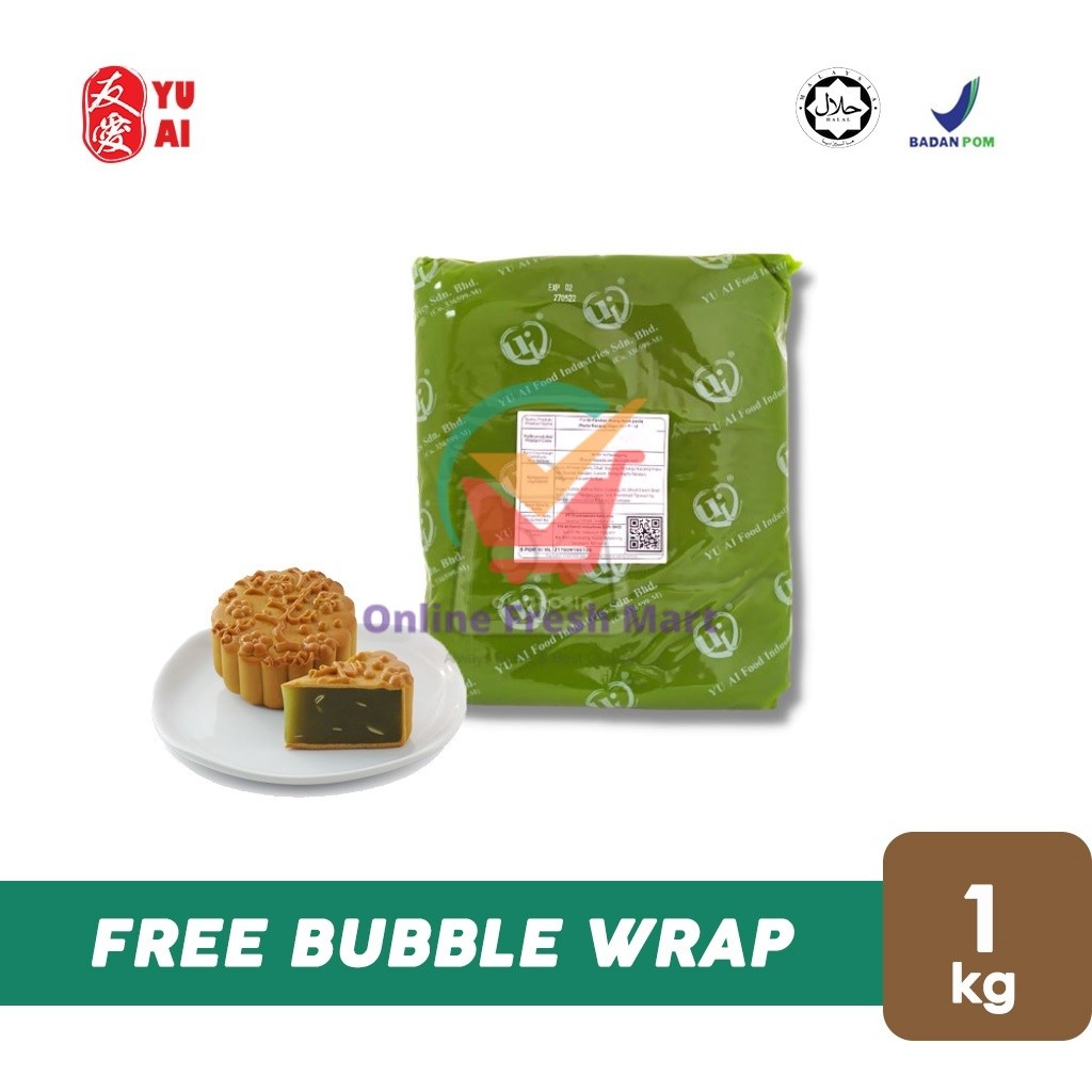 

YU-AI Pasta Filling Pandan Mung Bean (1 Kg) - Online Fresh Mart Denpasar