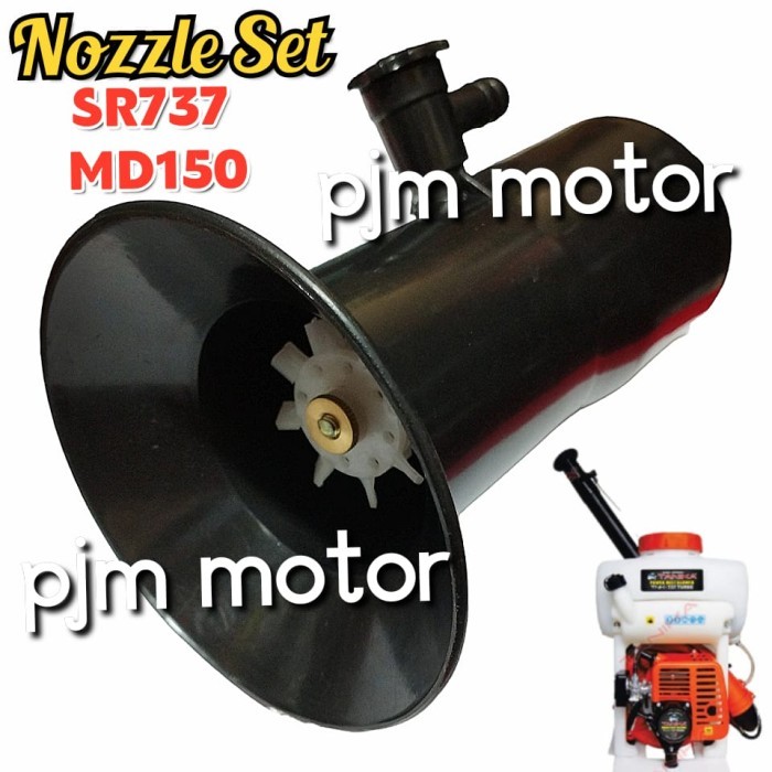 SR737 Nozzle assy Spuyer komplit Nojel mesin semprot hama mist blower