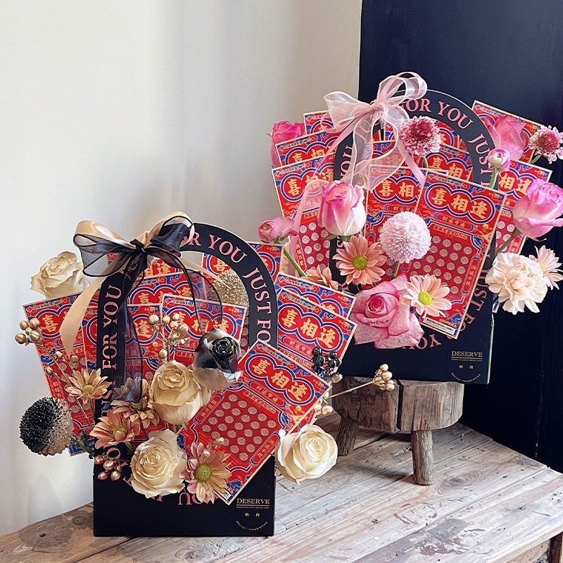 

Box Bouquet Bunga Mothers Day Packaging Box Wrapping Paper Bag Gift Buket Bungarangkaian Bungakotak