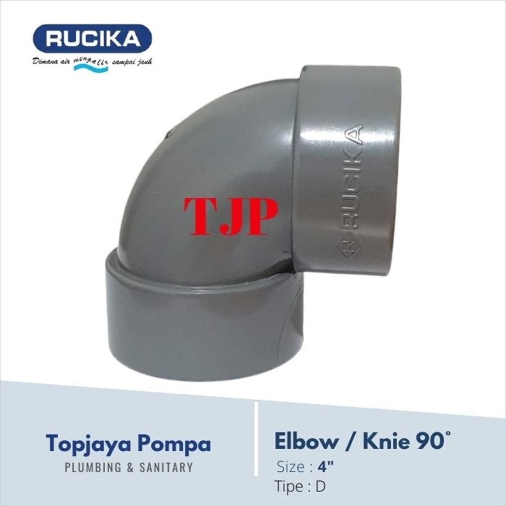 KNIE / ELBOW PVC D RUCIKA 4"
