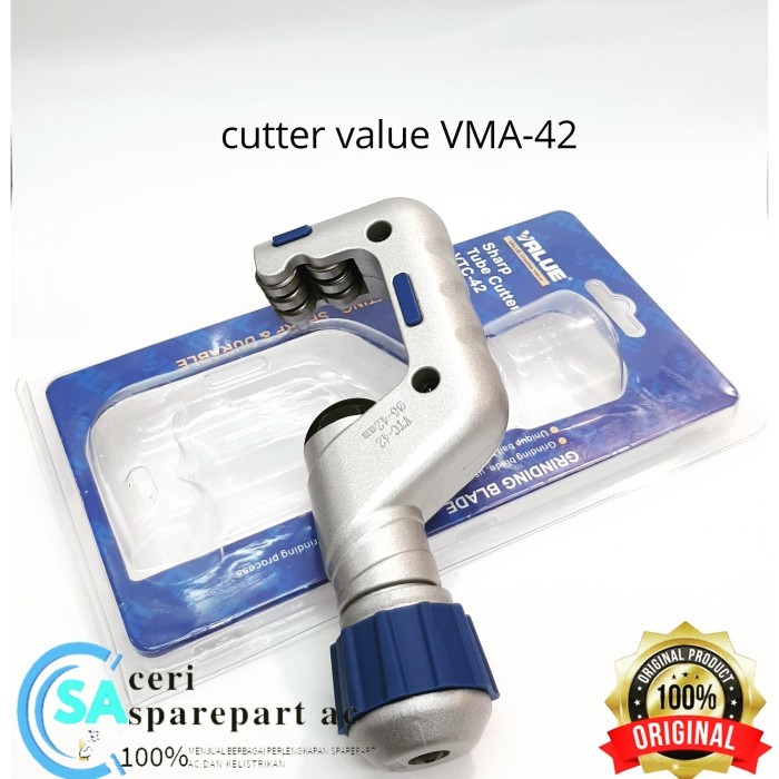 

VALUE tube cutter besar VTC-42 alat pemotong pipa AC tembaga