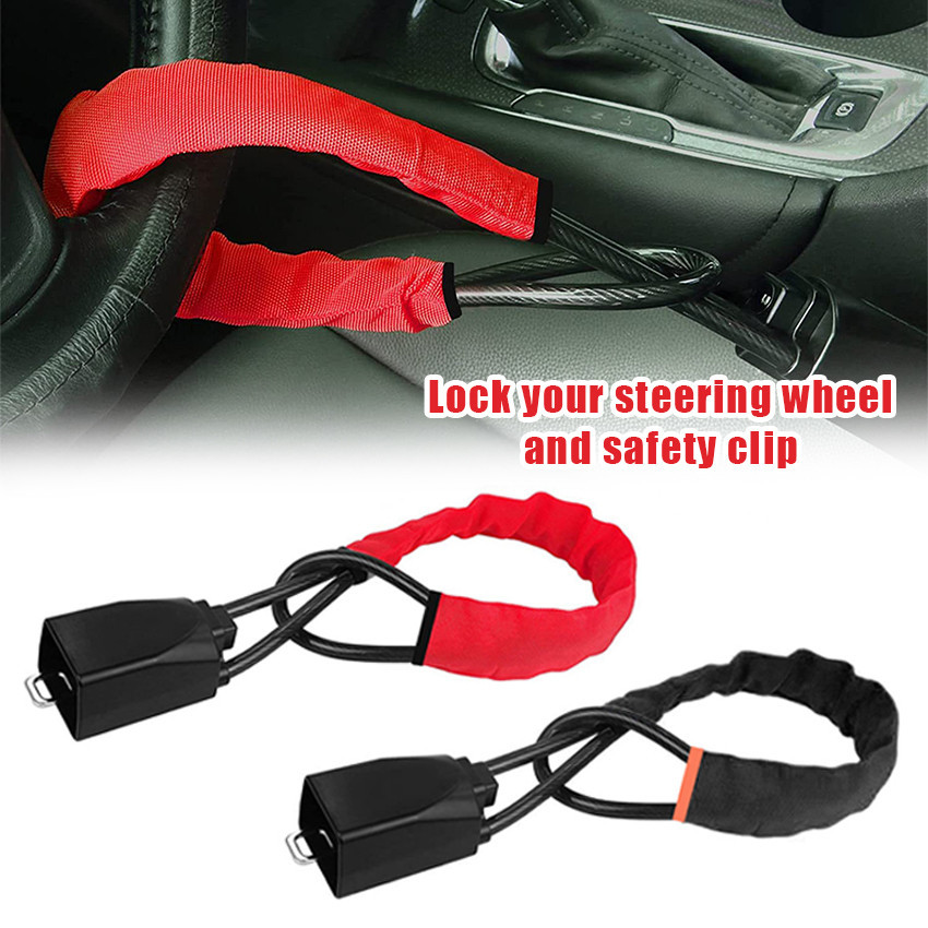 Kunci Pengaman Stir Mobil Anti Maling Gembok Setir Mobil Anti Maling
