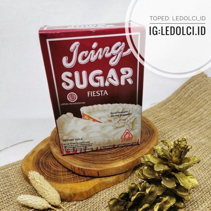 

✨TERLARIS -FIESTA ICING SUGAR HAAN 425 GR | FIESTA GULA HALUS GULA BUBUK 425 GR