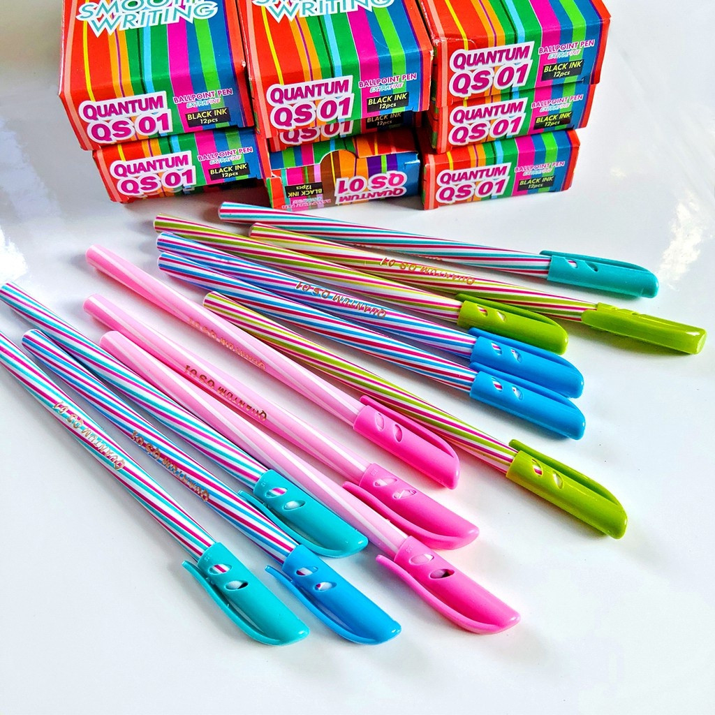 

BOLPEN / BOLPOINT QUANTUM QS-01 MURAH ISI 12 / PACK
