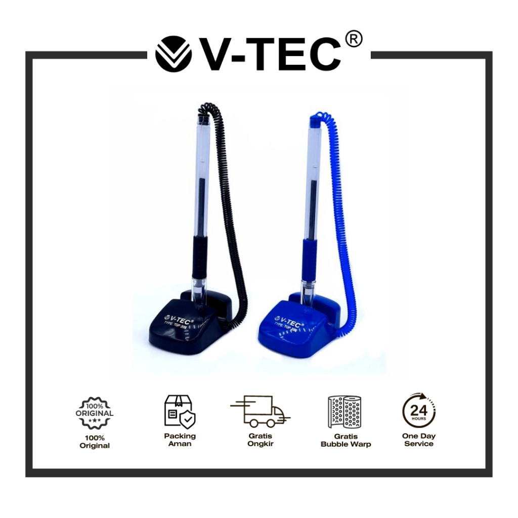 

V-TEC Table Gel Pen Type TGP 307 (Biru) / pcs