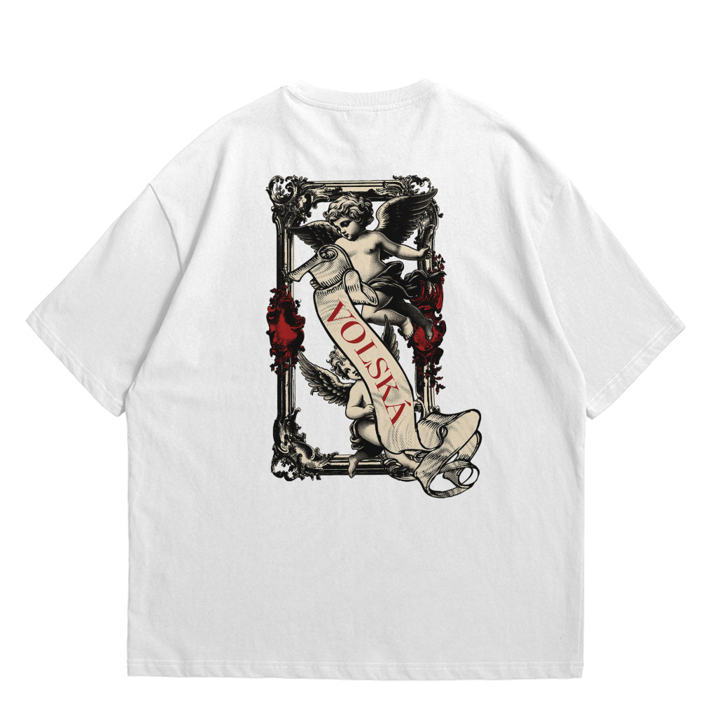Volska  T-shirt Cupid Frame White