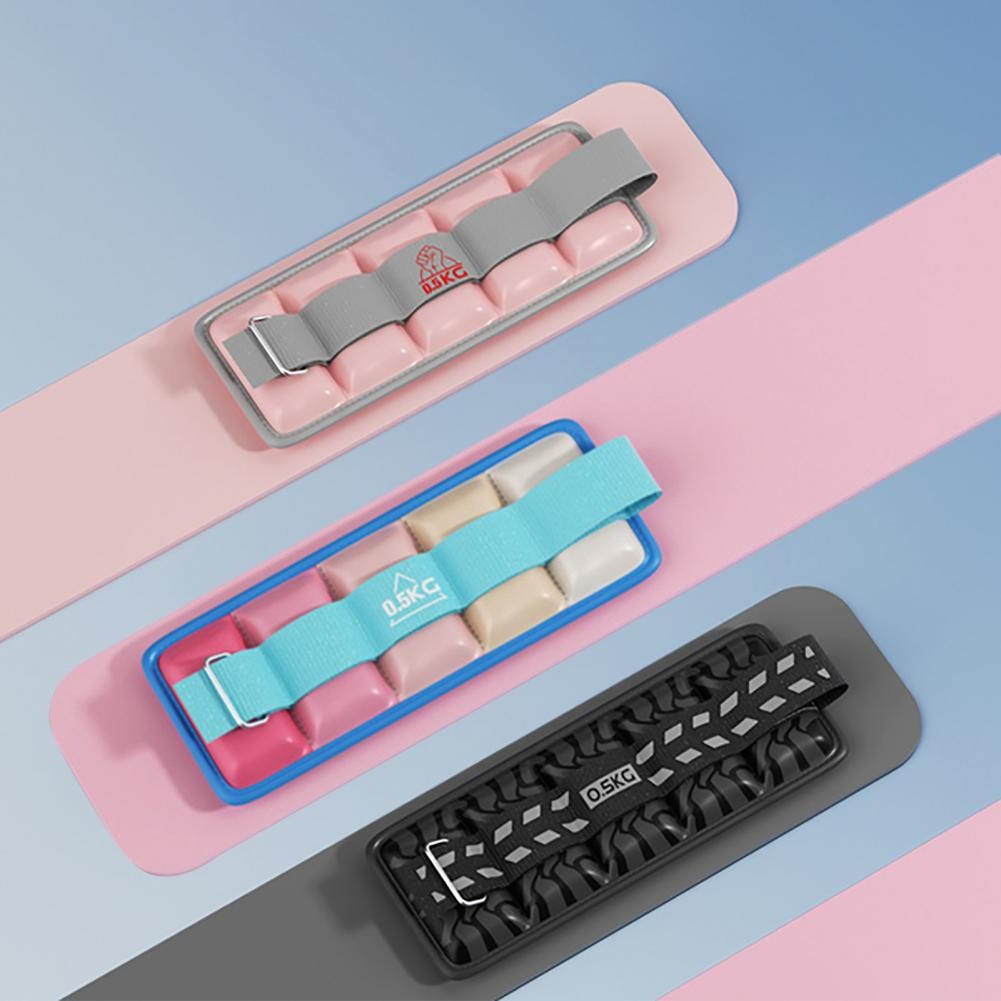 Breathable Ankle Weights Wrist Weights Adjustable Sports Weight Cuffs Enhance Fitness with Wrist Ank