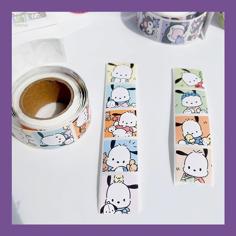 

Stiker Penyegel Kartun Lucu Ins Stiker Sanrio Persegi Stiker Penyegel Berperekat