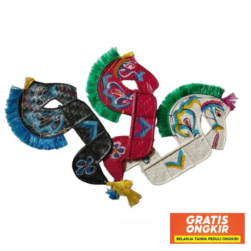 TERBARU️Kuda Kepang Jaranan TK - Jaran Kepang - Mainan Anak Anak - Jaranan - Barongan