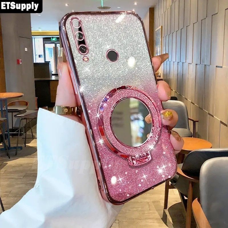 Phone Casing case Huawei Y6P Y7 2019 Y7 Prime 2019 Y7 Pro 2019 Y7A Y8P Y9 Prime Y9s Shiny Glitter Lu