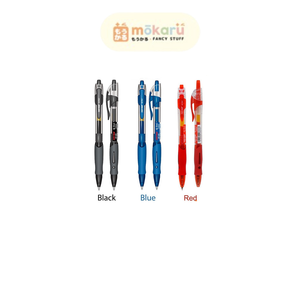 

Joyko Q Gel Pen Pulpen GP-265 (Bullet Tip) GEL PEN JOYKO GP 265 Q GEL BOLPEN PULPEN BULLET TIP MURAH BLACK HITAM GP 265 PENA 0.5 MM MERAH BIRU GP265Q