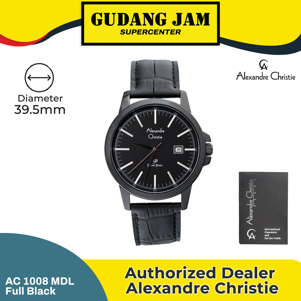 Alexandre Christie pria - Jam Tangan Pria Alexandre Christie AC 1008 MDL AC1008 AC 1008 MDLIPBA Leat