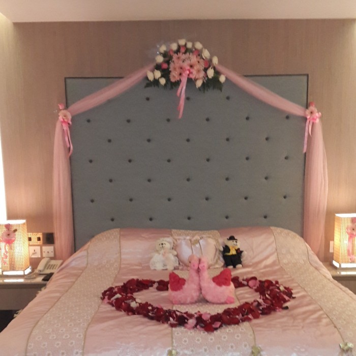 ORI - aikshop20_store [Limit Stok] Paket bunga dekorasi kamar pengantin,hias kamar pengantin,bunga p