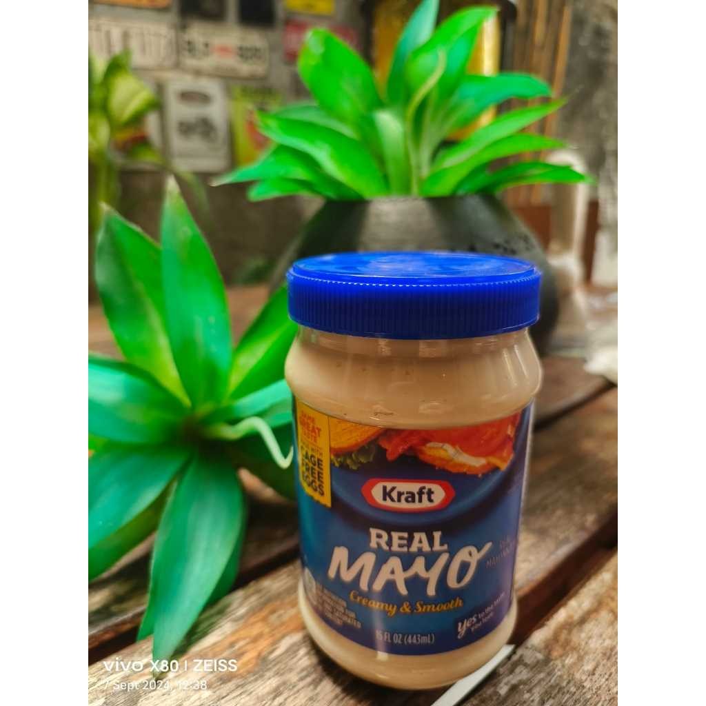 

Kraft Real Mayo (Creamy & Smooth) 15oz / 443ml