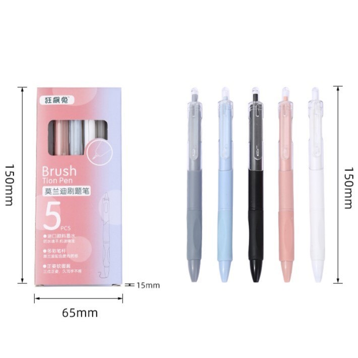 

⭐JOJU⭐ PULPEN MEKANIK WARNA AESTHETIC ISI 5 PCS / PULPEN MEKANIK 0,5 MM BS