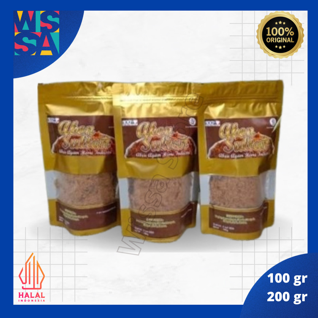 

Abon Sultan Garut Enak Murah Higienis Halal 100% isi 100 gr dan 200 gr