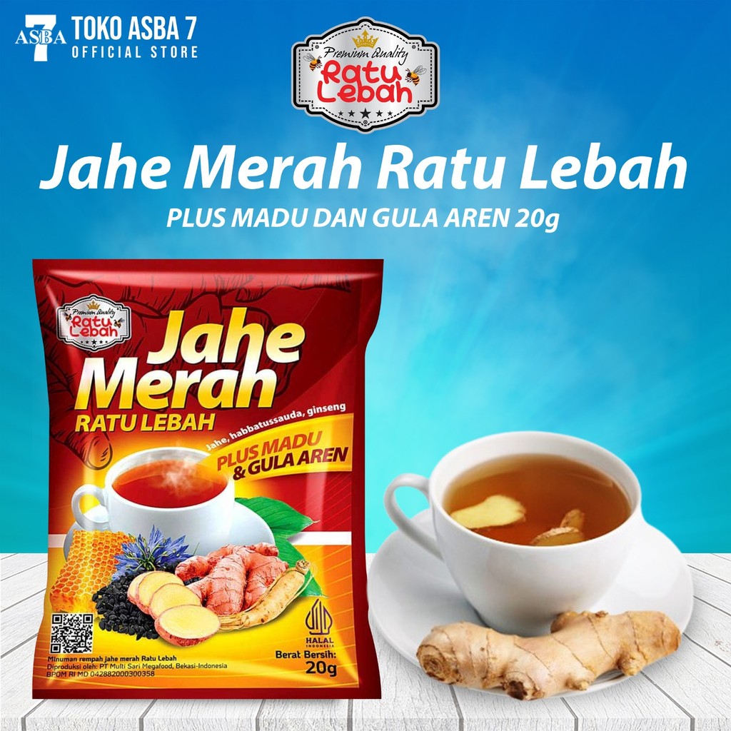 

JAHE MERAH RATU LEBAH 20G