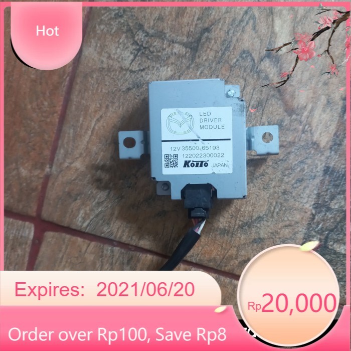 35500-65193 LED DRIVER MODULE Headlamp Mazda 3 Hatchback Original