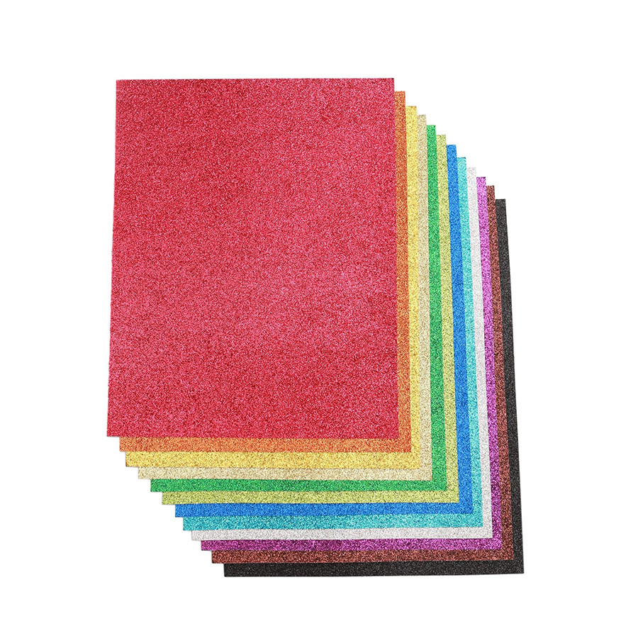 

10 sheets of glitter stickers, A4 high quality craft stickers, self-adhesive stickers, art project gift wrapping decorations