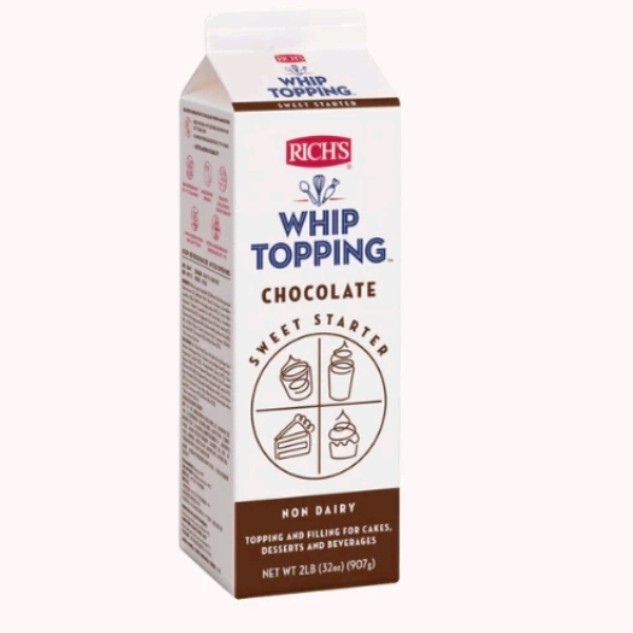 

Rich Whip Topping Chocolate 907 gr