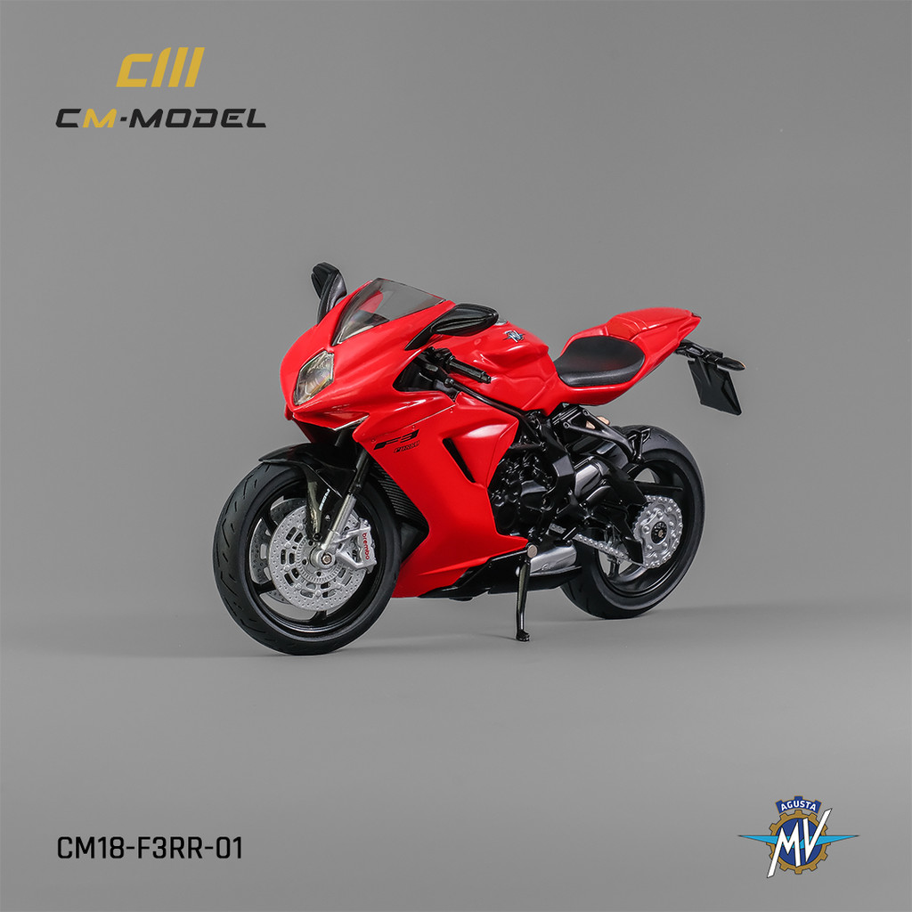 1/18 Diecast Motorcycle model MV Agusta F3RR RED