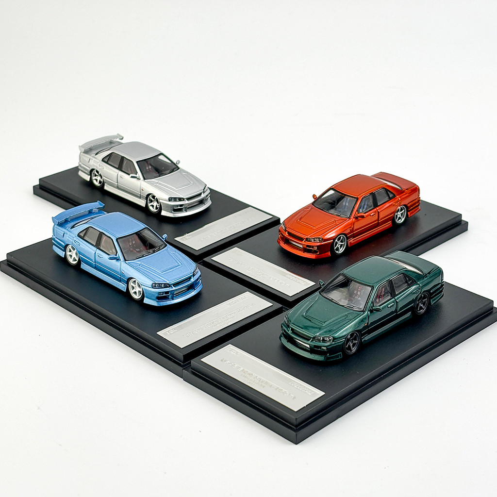 Mortal1:64  Skyline ER34 URAS diecast model car