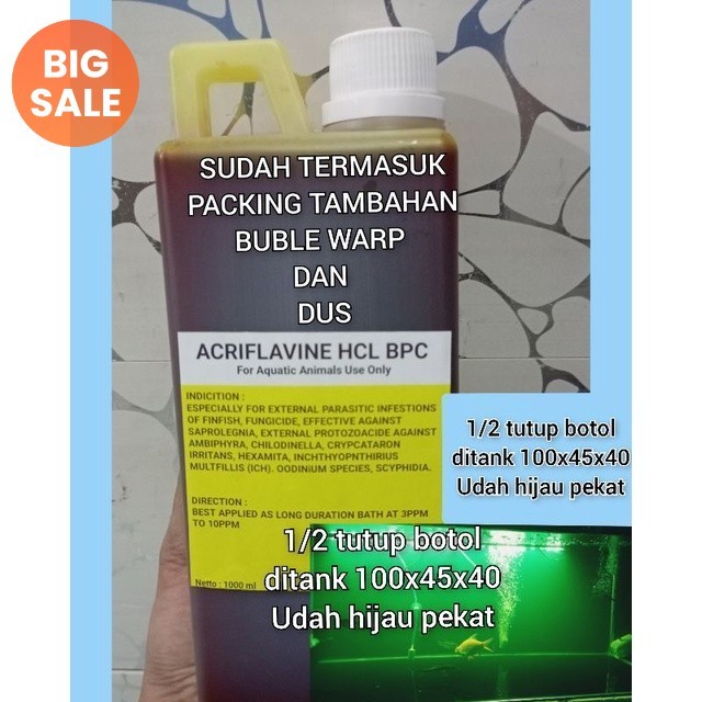 acriflavine hcl bpc 1liter / acriflavine hcl bpc / acriflavine hcl / arriflavine