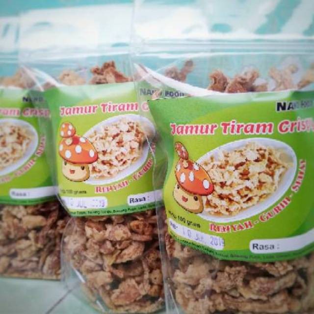 Jamur Tiram Crispy 100 Gram