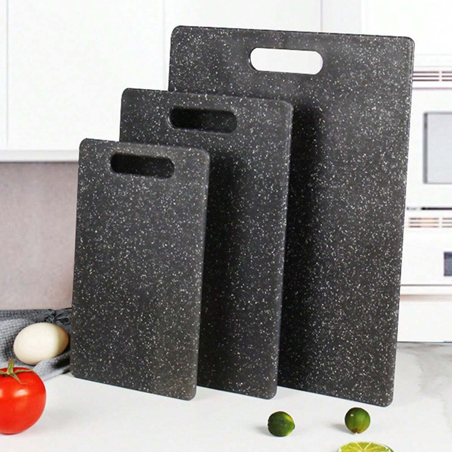 

Marble texture pp cutting board Antibacterial and mildew cutting board Kitchen vegetable cutting board can be dishwasher