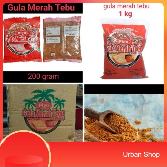 

Gula aren bubuk PIGO (palm sugar) / Pigo Palmsuiker / Gula Palem 200gr